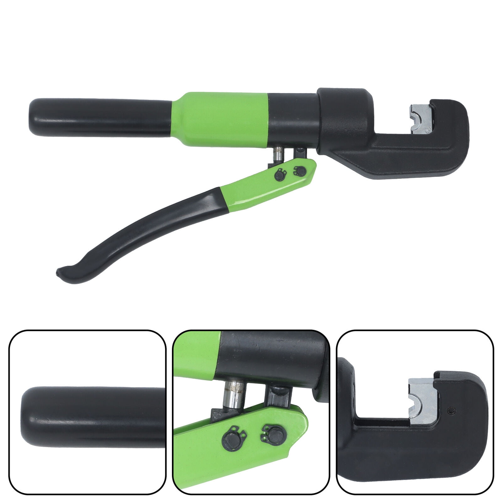 findmall 6MT & 8 Dies Hydraulic Wire Crimper Crimping Tool Battery Cable Lug Terminal