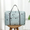 thumbnail image 2 of LACKUST Foldable Travel Duffel Bag, Weekender Overnight, Carry On, Sport Luggage, Women & Girls,Light Blue, 2 of 6