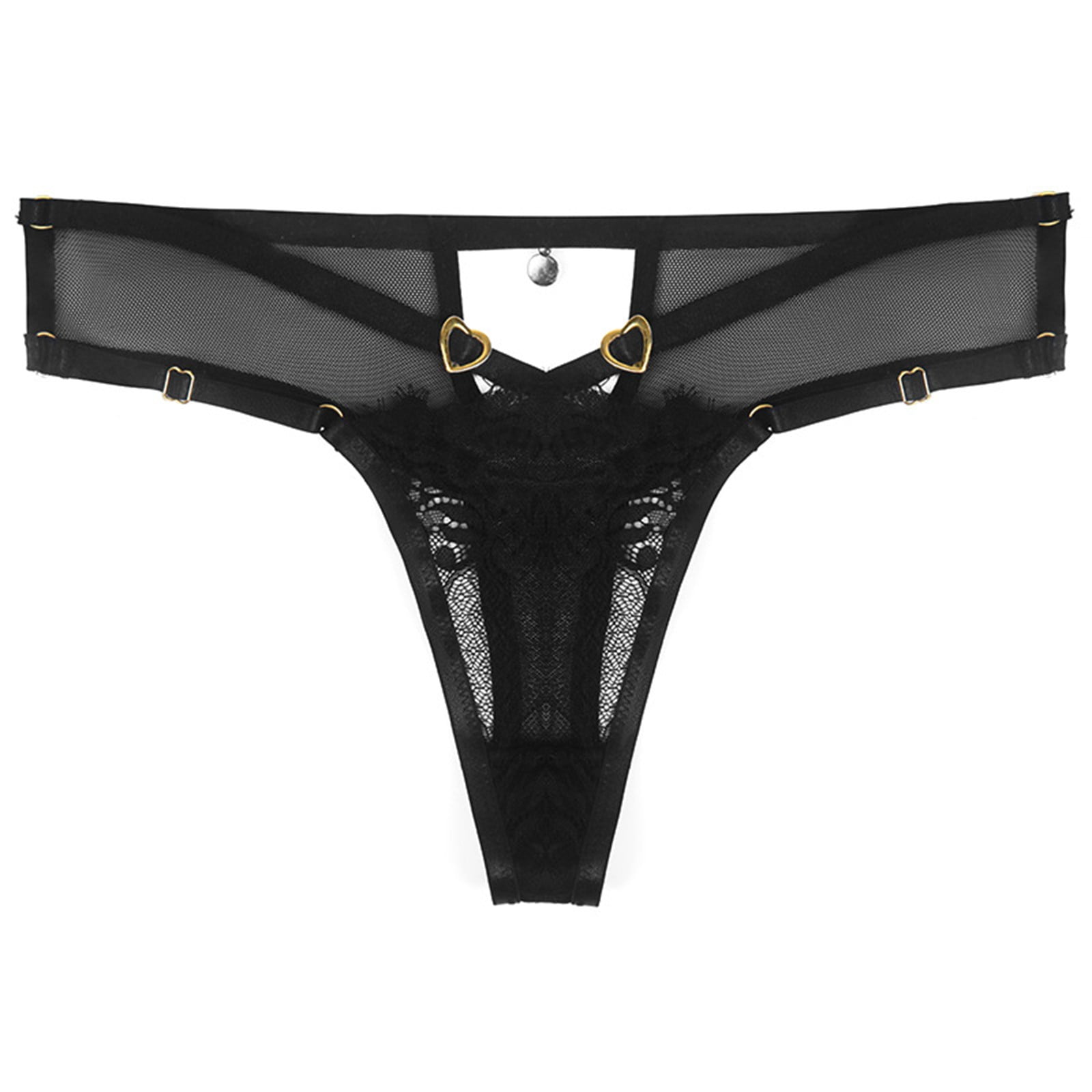 Lingerie For Women Lace G String Woman Double Belt Waist Low Rise Panties Female Underwear Woman
