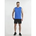 thumbnail image 5 of Athletic Works Men's and Men's Big & Tall Tri-Blend Muscle Tee, Sizes XS-4XLT, 5 of 5