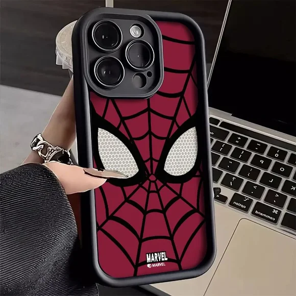 Cool Spider Man Plain TPU Soft Phone Case for Samsung Galaxy A55 A35 A25 A15 A05 A05S A24 A13 A23 A12 A22 A32 A52 A52S A72 A11 3 Galaxy A51