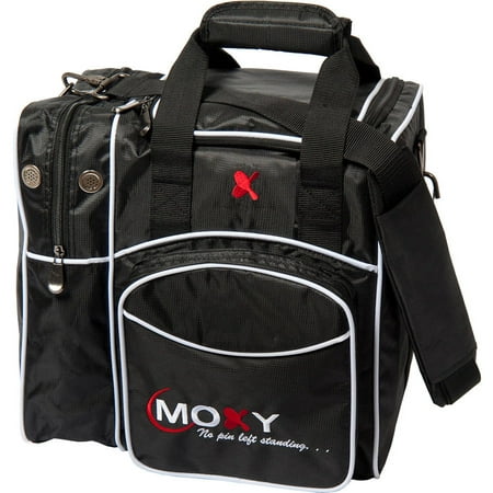 MOXY DELUXE SINGLE TOTE BOWLING BAG- BLACK