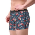 thumbnail image 4 of Balery Gnome Love USA Men's Boxer Briefs, Soft and Breathable Cotton Underwear with nylon Waistband-X-Large, 4 of 9