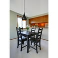 thumbnail image 3 of Living District Nora 1-Light Transitional Aluminum Pendant in Black, 3 of 7
