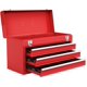 thumbnail image 1 of Caja de herramientas Giantex portátil de acero de 20,5 pulgadas con 3 cajones, roja, 1 of 8
