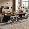 thumbnail image 5 of Tribesigns 8ft Conference Room Table, Modern Office Meeting Desk with Cable Management, 5 of 7