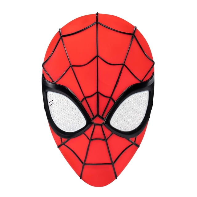 Máscara Jazwares Marvel Spider-Man Juvenil 3D de Plástico Roja