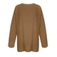 thumbnail image 4 of Uootdi Women's Plus Size Tops Crewneck Long Sleeve Sweatshirt Oversized Casual Loose Fit Basic T Shirts Blouse Gift, 4 of 5