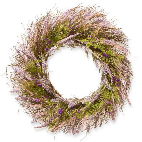 24 in. Lavender Wreath