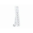 thumbnail image 2 of CyberPower Essential B615 - Surge protector - AC 125 V - 1875 Watt - output connectors: 6 - 16.4 ft cord - white, 2 of 3