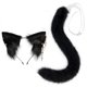 thumbnail image 5 of Tocados de vestir con orejas y cola de animales Salvador para Cosplay graduación, 5 of 10