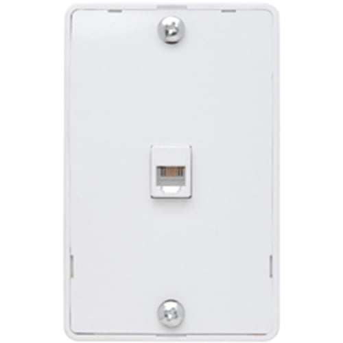 Modular Wall Mount Telephone Jack for Hanging Phones