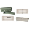 thumbnail image 4 of Bloem Dura Cotta Window Box Planter W/Tray 18 x 5.75 Plastic Rectangle Pebble Stone Beige, 4 of 5
