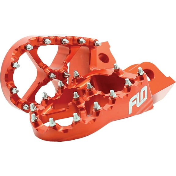 Flo Motorsports - FPEG-795-2 ORG - Pro Series Foot Pegs Orange Ktm/Hus