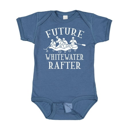 

Inktastic Whitewater Rafting Water Sports Boys or Girls Baby Bodysuit