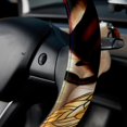 thumbnail image 5 of Honeybee 14.5 Inch Printing PVC Leather Auto Accessories Steering Wheel Cover for Car Wheel Covers Steering Wheel Cover, 5 of 6