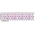 thumbnail image 3 of Ambesonne Romantic Fabric by the Yard Upholstery, Flowering Hearts Romance, 1 Yard, Petrol Blue Magenta, 3 of 5