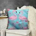 thumbnail image 2 of SHANXI Throw Pillow Covers Home Decor Bird Love Sea Sunset Ocean Pillow Cases Decorative 24x24in, 2 of 5