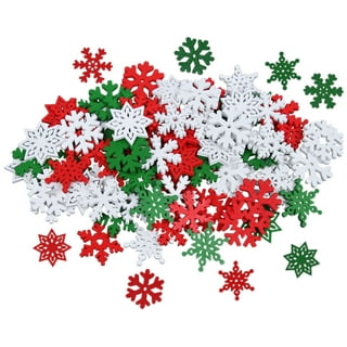  Amosfun 2 Pcs Christmas snowflake decorations DIY