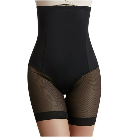 AOOCHASLIY Shapewear for Women Clothes Body Sculpting Pants Women's Mid-waist Abdomen Pants High-waist Leggings Pants Shorts Christmas Casual