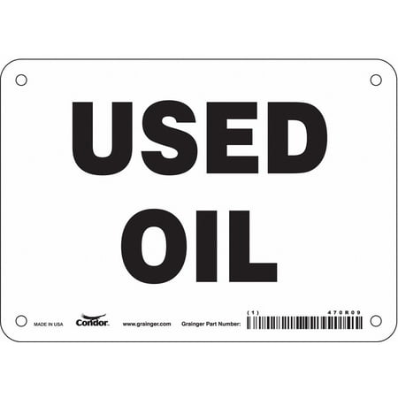 

Condor Safety Sign 5 inx7 in Vinyl 470R09 470R09 ZO-G5525112