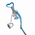 thumbnail image 3 of Bowknot Heart Pendant Keyring Phone Charm Detachable Phone Lanyard Butterfly Keychain Stylish Jewelry for Wallet Bag, 3 of 11