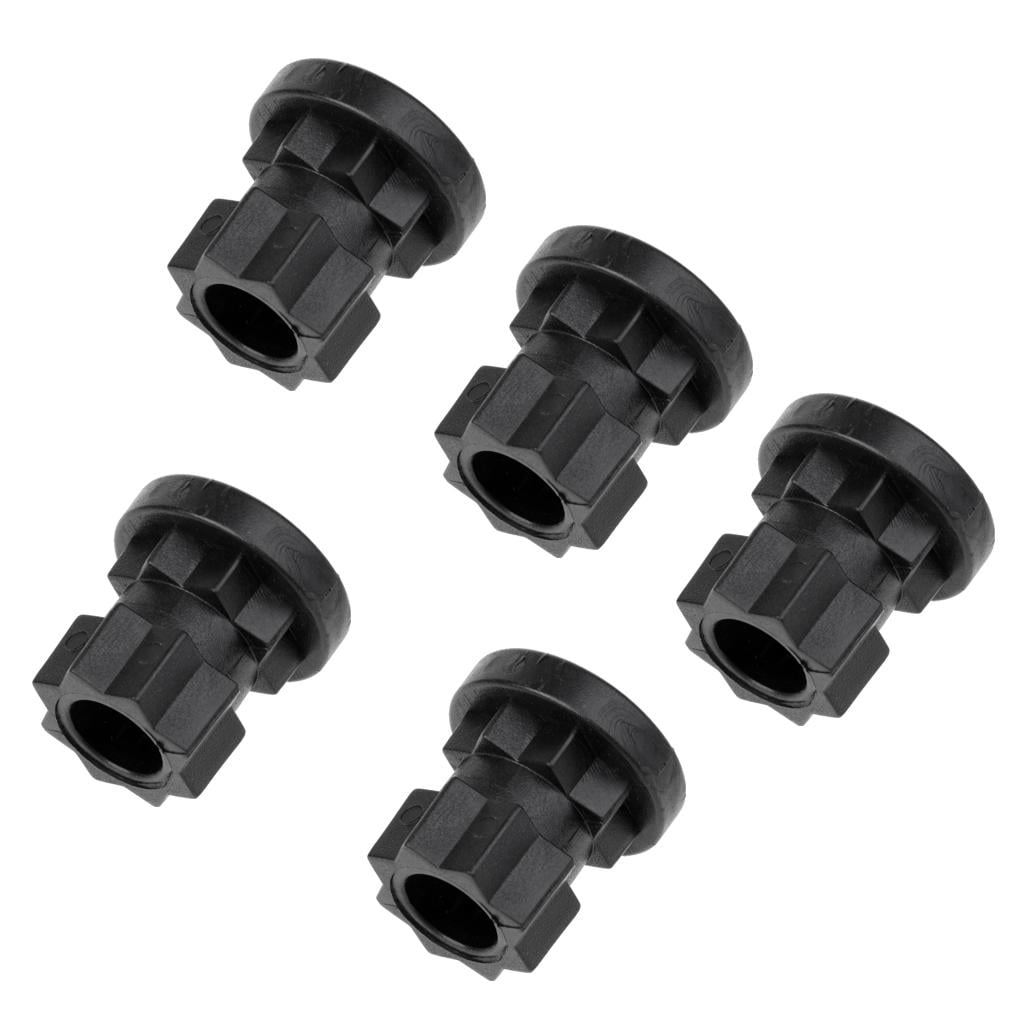 Fzaqwen 5 Pieces Ram Mount Track Rail Base Adapter for Kayak Boat Fishing Rod Holder