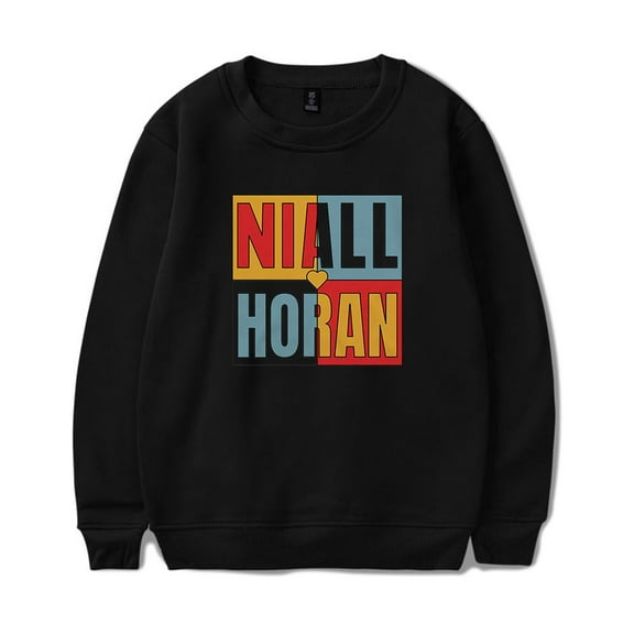 Niall Horan Niall Colour Block Merch Crewneck Sweatshirt Man/Woman Hip Hop Hoodies Fans Sweatshirts Printed Casual Clothes