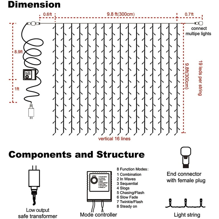 Chasing Controller/timer - 8 Function 4 Way