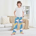 thumbnail image 6 of Sky Moon Oil Paint Pattern Pajama Pants Soft Lightweight Lounge Pants Bottoms Sleep Pants Warm Comfy, 6 of 9