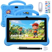JoyStone Kids Tablet 7 inch Android 14, 2GB RAM+32GB ROM, Fun Cartoon Case, Parental Control, Dual… — $53.99 (23% off)