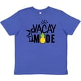 thumbnail image 3 of Inktastic Vacay Mode with Palm Trees Sun and Pineapple Youth T-Shirt, 3 of 5