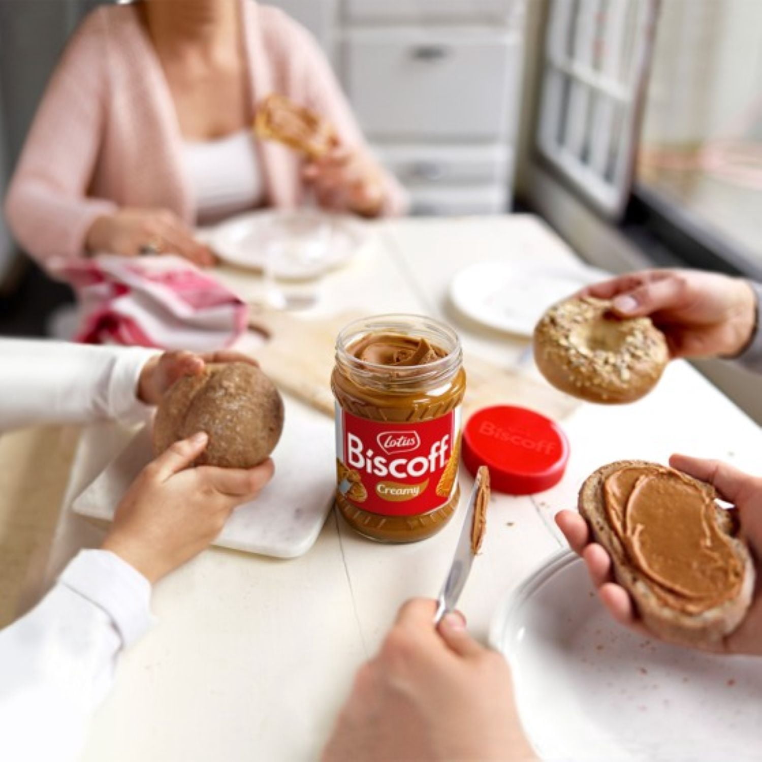 Lotus Biscoff Creamy Cookie Butter, Nut-Free Spread, 25.4oz, Value Size
