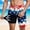 a_Blue, variant on Mens Swim Trunks 7" Quick Dry Stretch Swim Shorts Bathing Suits Swimwear Beach Shorts with Pockets