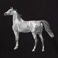 thumbnail image 3 of CafePress - Arabian Horse Dark T Shirt - Men's Classic Graphic Cotton T-Shirt, 3 of 4