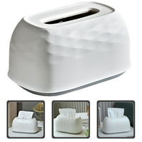 MLINS  Toilet Paper Holder Tissue Dispenser Cover Wall Hanging Box Tabletop Stand