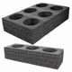 thumbnail image 3 of 2 Pcs Foam Take Out Hot and Cold Drinks Holder Carrier Tray, 3 of 5