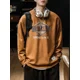 thumbnail image 3 of Suéter holgado de cuello redondo para hombre, sudadera de cuello redondo de invierno, sudadera divertida vintage de los años 90 para hombre, moda Harajuku, estilo coreano emo, 3 of 5