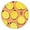 Fresh, variant on Retro Lemon Vintage Round Tablecloth - Scratch-Resistant Spill-Proof Elastic Table Cover for Parties, Events, Camping