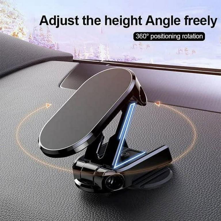 Buy Mobile Holder for Car Stand Magnetic Phone Round for Car, Car Phone  Holder Mount [Stronger 6X Magnets] 360Rotation Universal Dashboard Phone  Holder Magnetic Car Mount for All Phones Online at Best