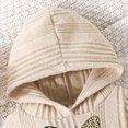 thumbnail image 6 of HCNTES 1T 2T 3T Child Girl Fall Winter Clothes Little Kids Long Sleeve Butterfly Embroidery Hooded Sweatshirt Shirt Elastic Waist Pants 2PCS Matching Sets Kid Princess Outfits, 6 of 7