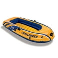 thumbnail image 4 of Intex Inflatable 2 Person Floating Boat Raft Set w/ Oars & Air Pump (3 Pack), 4 of 7