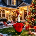 thumbnail image 4 of Sruoe Christmas Porch Goose Outfits, 23" Porch Goose Clothes for Lawn Yard and Patio Decoration, Lawn Goose Clothing for Cement Goose Lawn Goose Outfit, Garden Goose Costume, 4 of 9