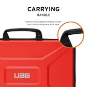UAG Large Sleeve with Carrying Handle for 15 Devices [Magma] Rugged Protective Laptop/Tablet Carrying Bag