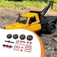 thumbnail image 3 of Metal Assembly RC Car Upgrade Kit Steering Parts Reinforced Construction for MN82 MN82S 112 Off Road Model Hobbyists, 3 of 8