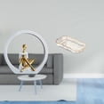 thumbnail image 2 of Estatua de niña,Estatuas de mujeres y niñas,estatuillas,decoración elegante,Escultura de arte abstracto,regalo creativo y moderno para el hogar.,Bandeja de almacenamiento,Bandeja rectangular, 2 of 8