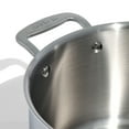 thumbnail image 2 of Made In Cookware - 8 Quart Stainless Steel Stock Pot With Lid - 5 Ply Stainless Clad - Professional Cookware - Crafted in Italy - Induction Compatible, 2 of 7