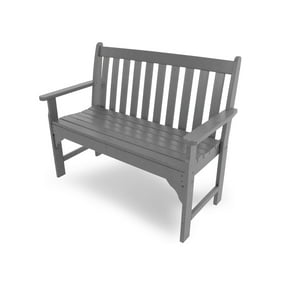 Polywood Reg Chippendale Recycled Plastic 4 Ft Bench Walmart Com