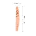 thumbnail image 4 of Unique Bargains Half-moon Sponge Nail Files 5 Pcs Orange, 4 of 6
