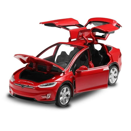 Voitures en alliage à l'échelle 1:32 pour Tesla jouet modèle SUV voiture  son et lumière jouet enfants jouets